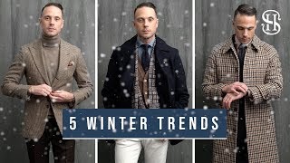 5 Winter Trends To Wear Now  Men’s Fashion Trends Winter 2019 [upl. by Perdita]