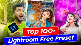 Top 100 Lightroom Preset  Best Professional Photo Editing Lightroom Preset [upl. by Elodie419]