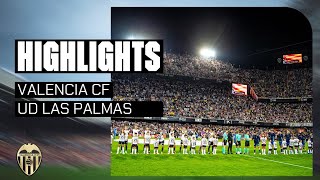 VALENCIA CF  UD LAS PALMAS  RESUMEN DEL PARTIDO  JORNADA 10 LALIGA EA SPORTS 20242025 [upl. by Faux732]