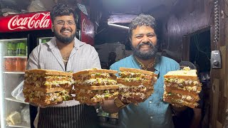 Indias Biggest Sandwich King Indore Rs 150  Madhuram Sandwich Indore [upl. by Eatnoled945]