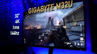 Gigabyte M32U 4k 144hz w HDMI 21 Gaming Monitor 6Month Review  What I Paid For Vs What I Got [upl. by Tannen732]