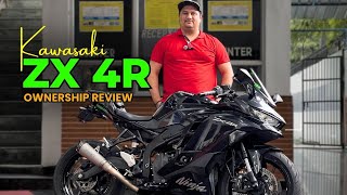 Kawasaki Zx4r Ownership Review [upl. by Nehtanhoj]