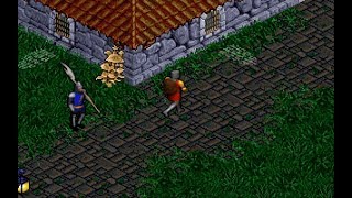 Lets Play Ultima VIII 03 Welcome to Tenebrae [upl. by Ainahpets]