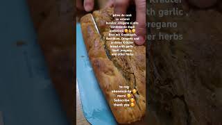 pâine cu usturoi Knoblauch Brot garlic bread subscribe 🥰reteteleluiuti2130 like reels food [upl. by Consuelo]