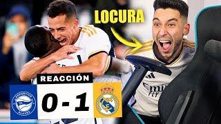 REACCIONES DE UN HINCHA Alavés vs Real Madrid 01 GOL en el DESCUENTO [upl. by Jovitta]