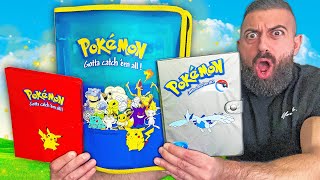 I Bought Vintage Pokemon Binders Without Looking Inside [upl. by Neelrac]