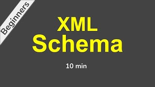 XML Schema XSD Beginner Tutorial with Demo [upl. by Yanarp]