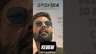 Sarfira Movie Review  Sarfira Review  Go Watch sarfiratrailer sarfira sarfiramovie newmovie [upl. by Ithnan]