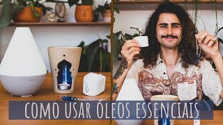 TIPOS DE DIFUSORES PARA ÓLEOS ESSENCIAIS  AROMATERAPIA  HUGO MERCHAN [upl. by Denn]