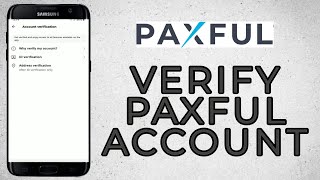 How to Verify Paxful Account Successfully 2022 [upl. by Coral927]