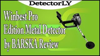 Winbest Pro Edition Metal Detector by BARSKA Review [upl. by Hanoy]