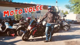 ON A RETROUVÉ SA MOTO VOLÉE 🎉 [upl. by Ellerehc67]