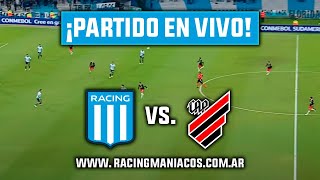 🔵 RACING VS PARANAENSE ⚽ RACING VA POR LA CLASIFICACIÓN EN EL CILINDRO  COPA SUDAMERICANA [upl. by Nnovahs562]