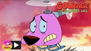 Courage The Cowardly Dog  Helicopter Dog  Cartoon Network [upl. by Ul441]