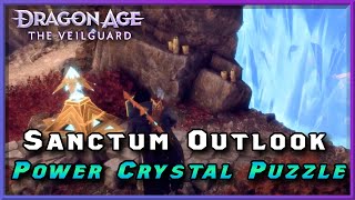 How to Solve the Arlathan Forest Sanctum Outlook Power Crystal Puzzle in Dragon Age The Veilguard [upl. by Korfonta]