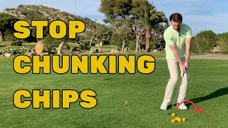 Do These Quick Drills To STOP CHUNKING And STOP THINNING Your Chip Shots [upl. by Oni]