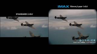 DUNKIRK — IMAX 70mm footage vs Standard footage [upl. by Lawford]