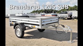 Brenderup 1205SUB hobbytrailer  have trailer [upl. by Pinter384]