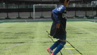 【U6サッカー】アジリティトレーニング ～ラダー編～ [upl. by Eirelam]