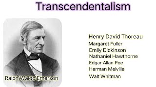 Transcendentalism American Literary Movement analysis in Telugu [upl. by Kared99]