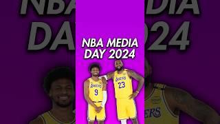 Best Moments from NBA Media Day 📸 [upl. by Ennire302]