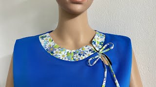 🌹 Basic Collar Sewing Tips for Beginners [upl. by Coady993]