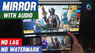 How To Mirror Android To PC With Audio  No Delay  No Watermark Hindi [upl. by Reyam]