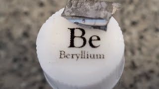 Water and Beryllium  NO REACTION reply to Terrence Howard rocket engineer lawyer [upl. by Yor]