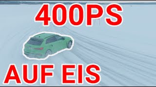 400PS AUDI RS3 auf EIS DRIFTEN [upl. by Him]