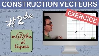 EXERCICE  Construire un point à partir dune égalité vectorielle  Seconde [upl. by Freeborn]