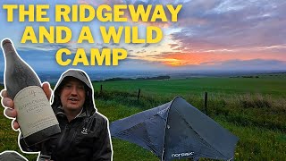 A Bit of the Ridgeway and a Wild Camp  Waylands Smithy  Uffington Castle  Rice and Miso Soup [upl. by Ylenats]