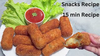 potato snacks recipe  evening snacks  Potato Roll foodshelter874 [upl. by Leahcimnaj515]