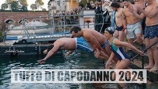 Tuffo di Capodanno 2024  Peschiera del Garda [upl. by Plossl395]