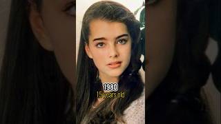 Brooke Shields Trough the years19782024 shorts [upl. by Leonora]