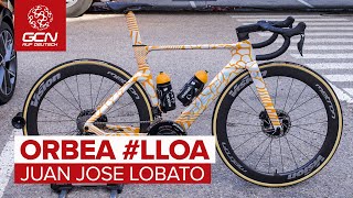 Orbea Orca Aero  Juan Jose Lobato  Pro Bike  Team EuskaltelEuskadi [upl. by Pierce]