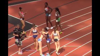 THIAM  100mH HEAT 3 Heptathlon Women London 2017 [upl. by Genvieve]