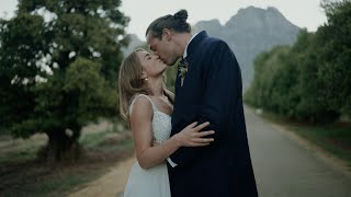 Finn amp Erins Wedding Trailer  Boschendal [upl. by Docile]