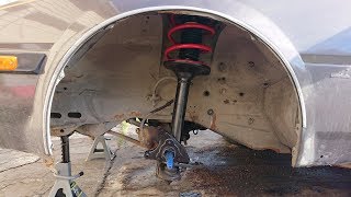 300ZX Z31 build EP8  Front suspension install and more disappointment [upl. by Assetak]