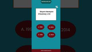 Guess the year Constitution landmark Case lawnet ugcnetlaw netjrflaw [upl. by Haodnanehs]