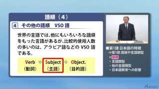 日本語教師養成コース日本語教育実力養成コース 第1課 第1部【Nihongo】 [upl. by Eelrebmyk]