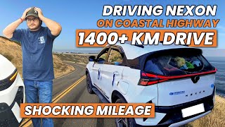 1400 km Drive with Tata Nexon Facelift 2024  Shocking Mileage 😱 [upl. by Euqnomod256]