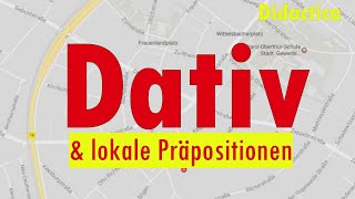 Der Dativ A1 amp lokale Präpositionen [upl. by Adnorhs]