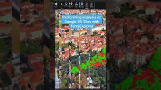 TerraExplorer Loading and performing analysis on Google Earth 3D Tiles [upl. by Serrano]