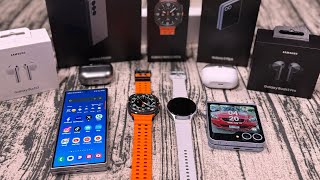 Samsung Galaxy Z Fold 6  Z Flip 6  Watch Ultra  Watch 7  Buds 3  Buds 3 Pro  First Look [upl. by Annawoj]