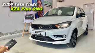 2024 Tata Tiago XZA Plus AMT Price amp Features ❤️ Tata Tiago CNG Top Model [upl. by Triley]