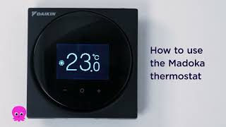 How to use your Daikin heat pump thermostat [upl. by Ajay]