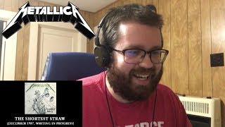 Metallica The Shortest Straw December 1987 Writing in Progress Reaction [upl. by Llerrej]