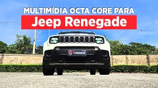 UM JEEP RENEGADE 2025 COM UMA MULTIMÍDIA ANDROID KRONOS É OUTRA COISA [upl. by Gamal]