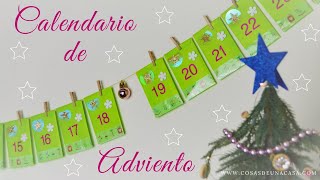 Como hacer un Calendario de Adviento para niños 🎄⭐ [upl. by Florry]