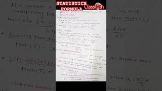 Class 10thmathschapter 13Statistics2024cbse [upl. by Eibloc48]